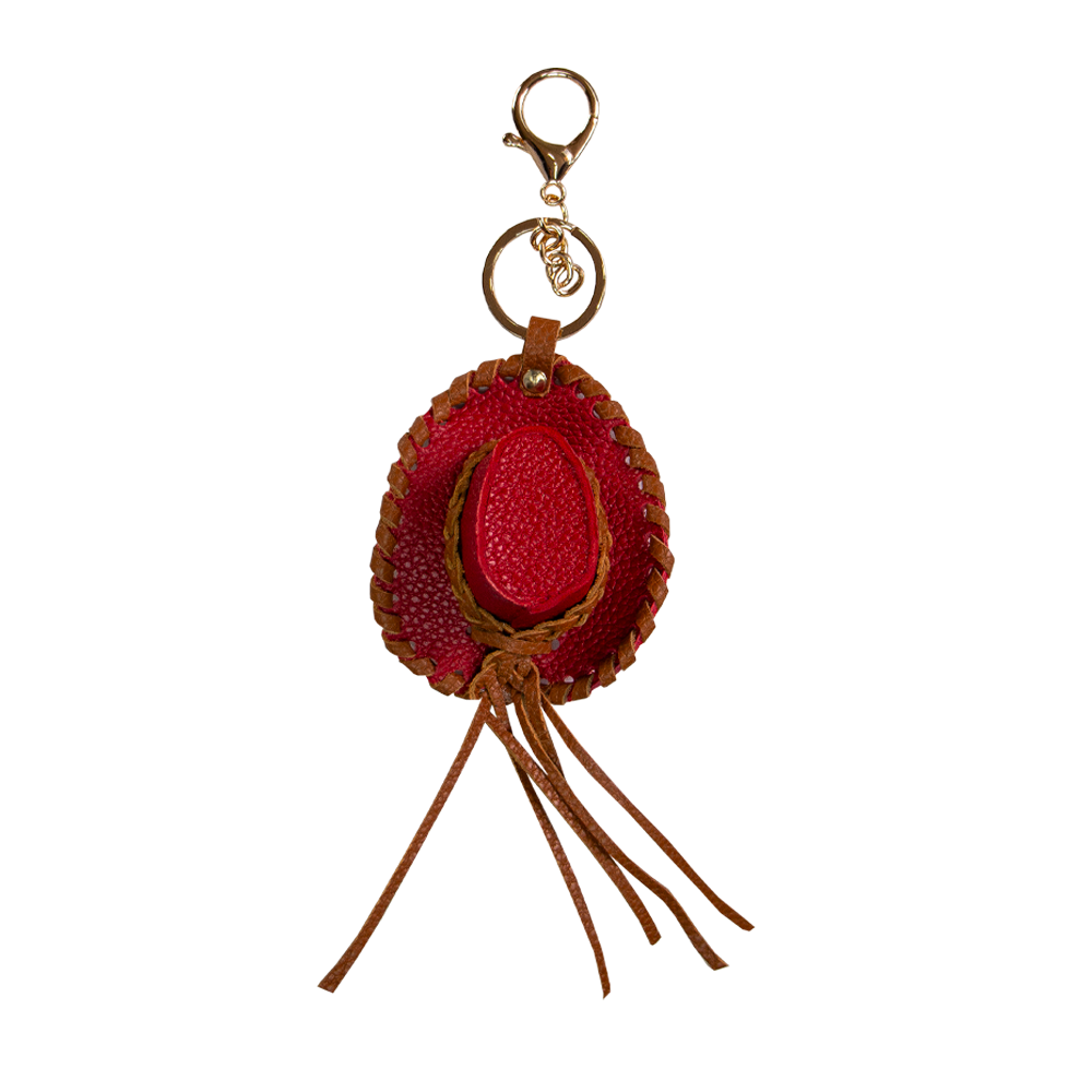 CHARM SOMBRERO BAQUERO ROJO / COBRE