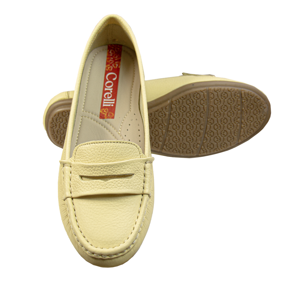 MOCASIN CHATO PRINTS MANTEQUILLA