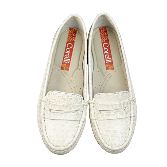 MOCASIN CHATO PRINTS TORTUGA HUESO