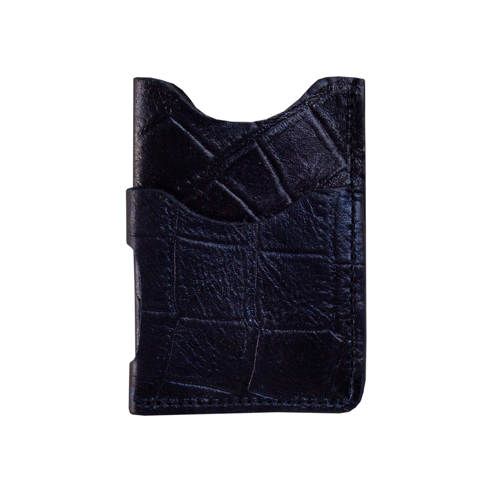 TARJETERO CROCO AZUL