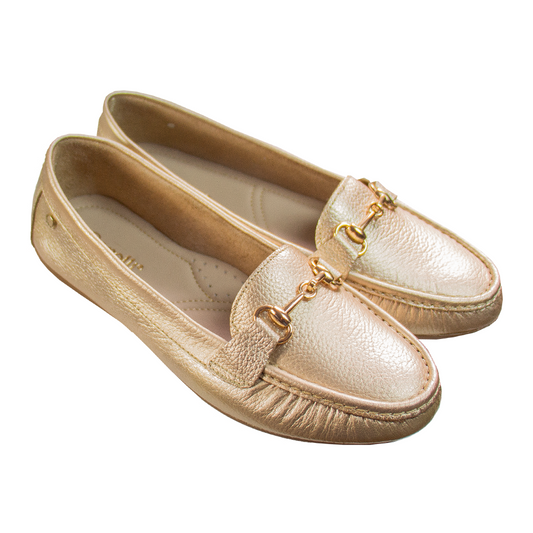 MOCASIN CHATO GUCCI FOIL EPSON PLATINO