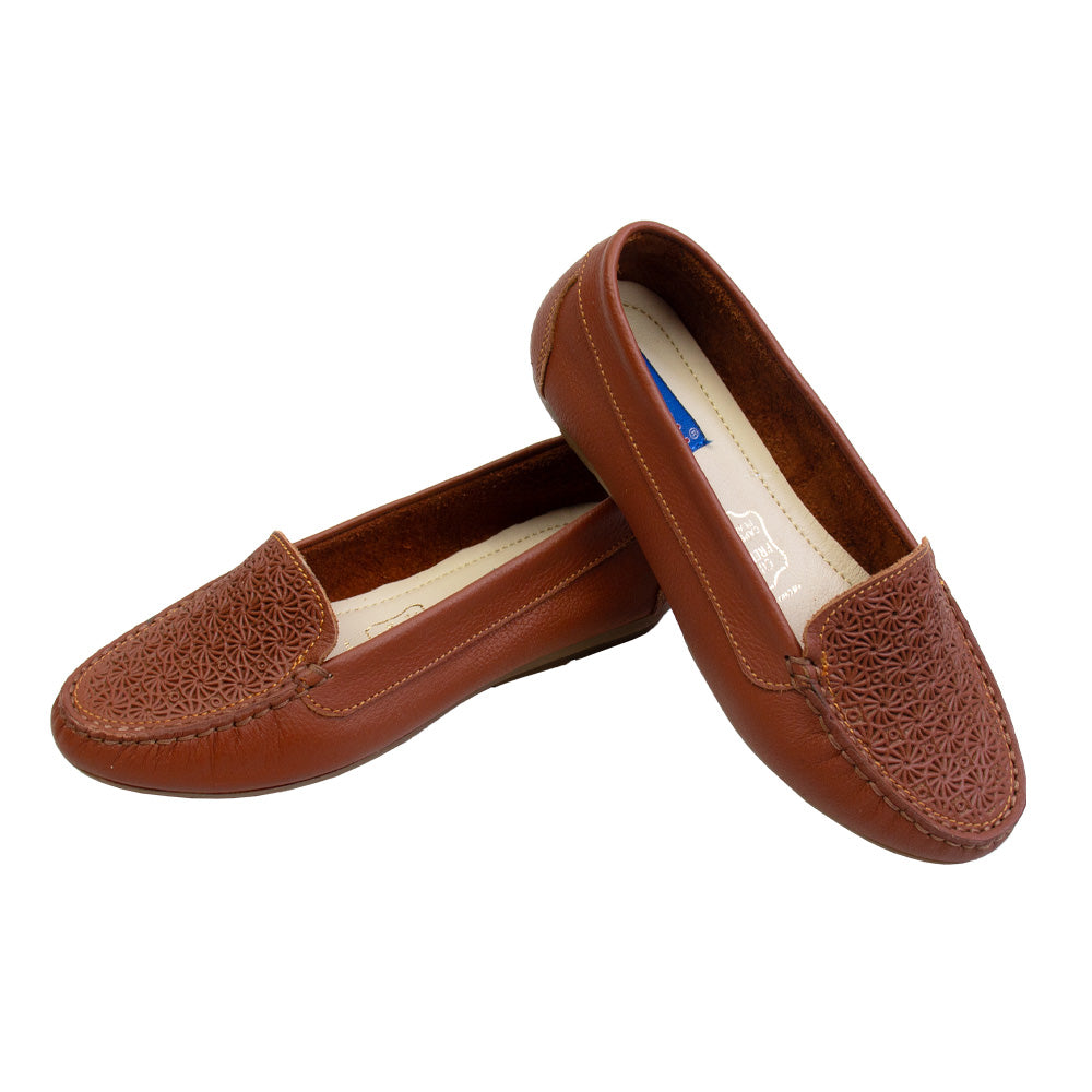 MOCASIN CHATO PAULA COBRE