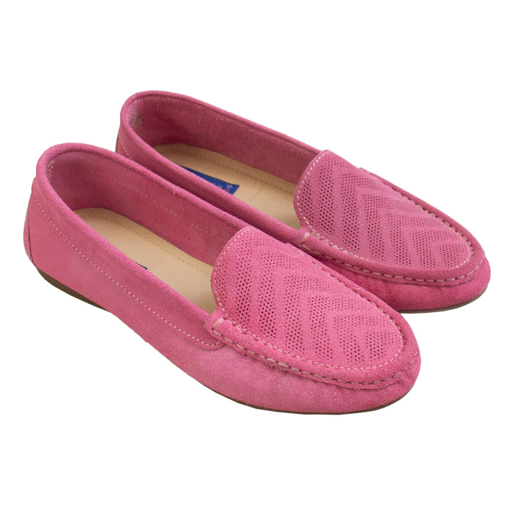 MOCASIN CHATO KATE II GAMUZA ROSADO -PIONISAN TOFE