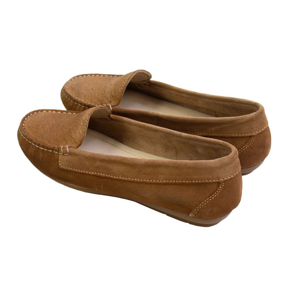 MOCASIN ESTER II   GAMUZA  HABANO -