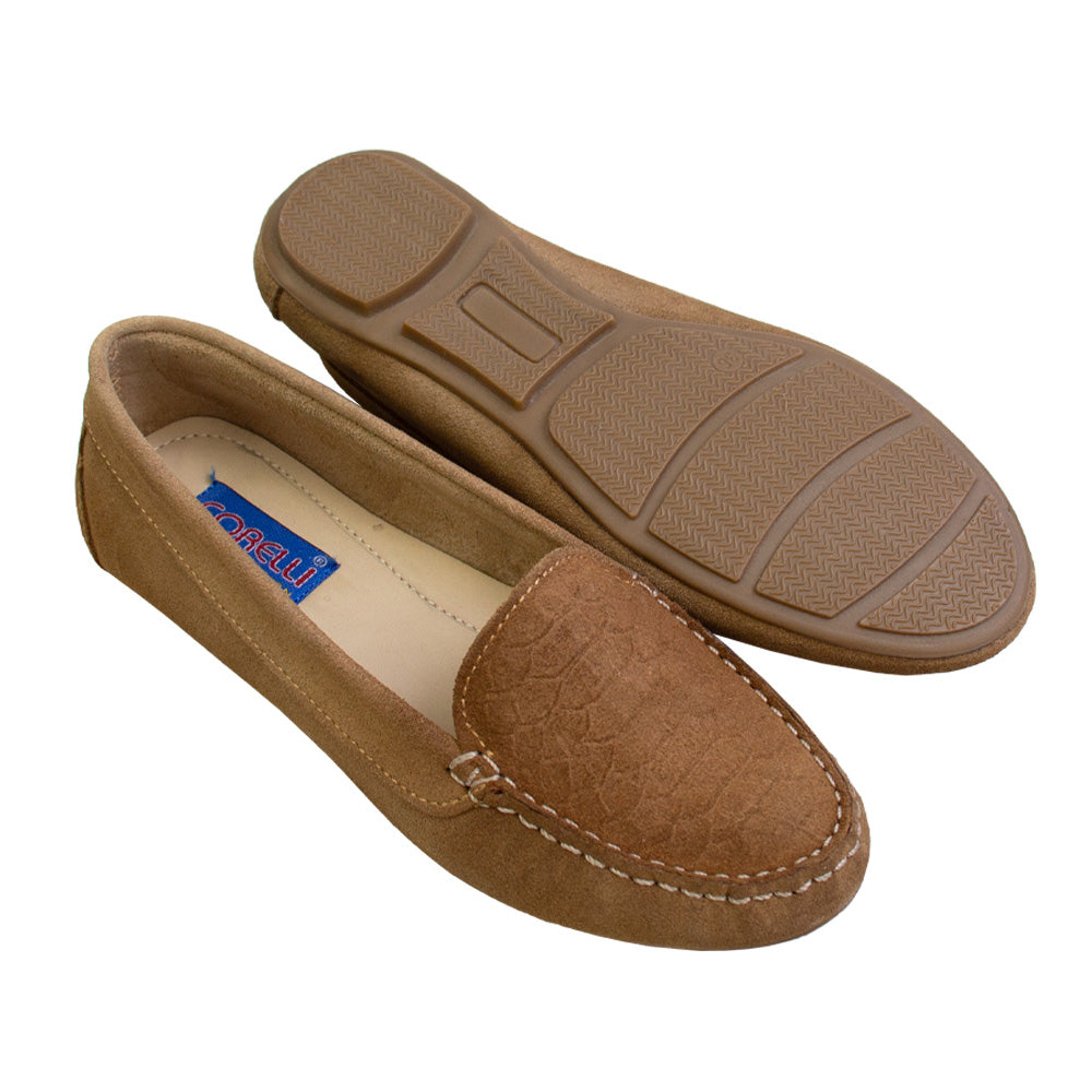 MOCASIN ESTER II   GAMUZA  HABANO -