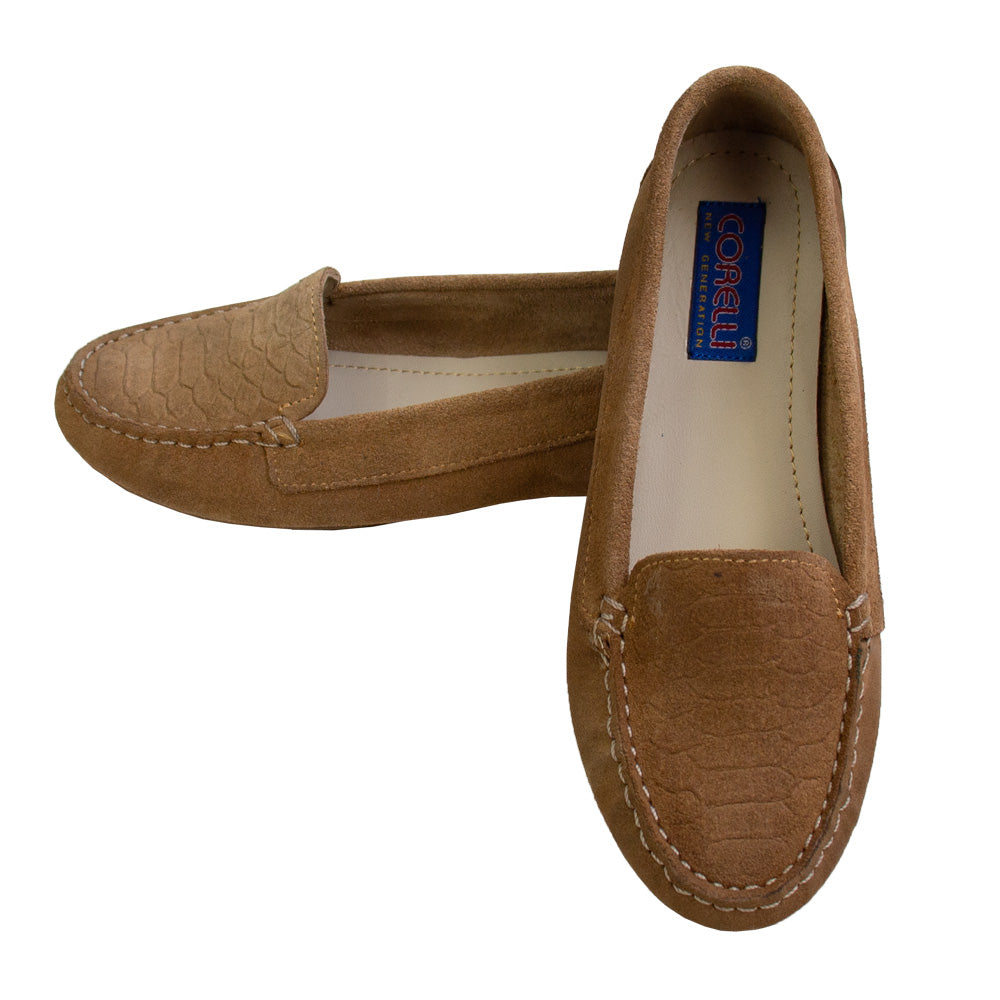 MOCASIN ESTER II   GAMUZA  HABANO -