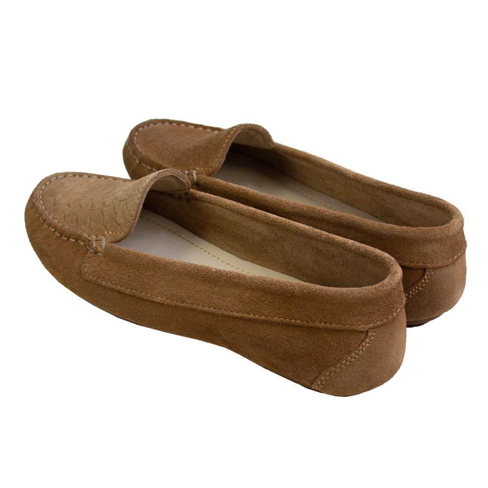 MOCASIN ESTER II   GAMUZA  HABANO -