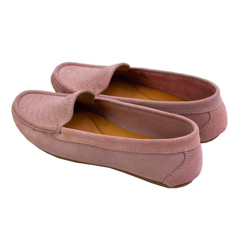 MOCASIN ESTER II   GAMUZA   PALO ROSA -