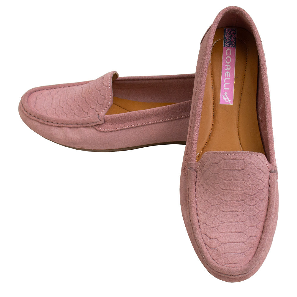 MOCASIN ESTER II   GAMUZA   PALO ROSA -