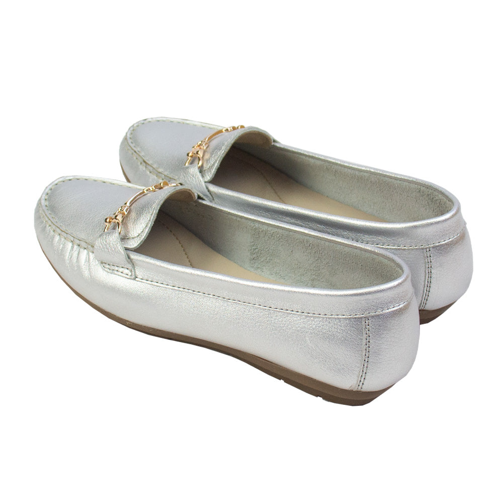 MOCASIN CHATO LAURA PLATA