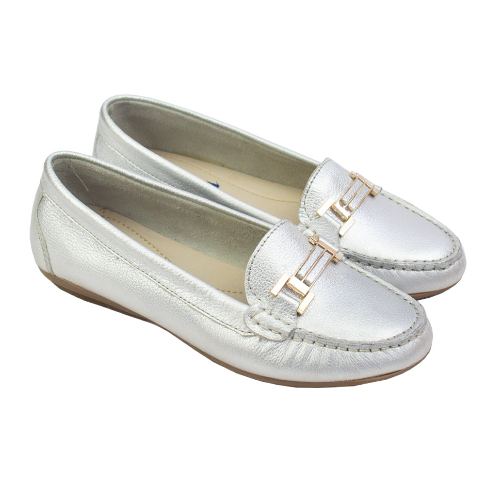 MOCASIN CHATO MERY PLATA