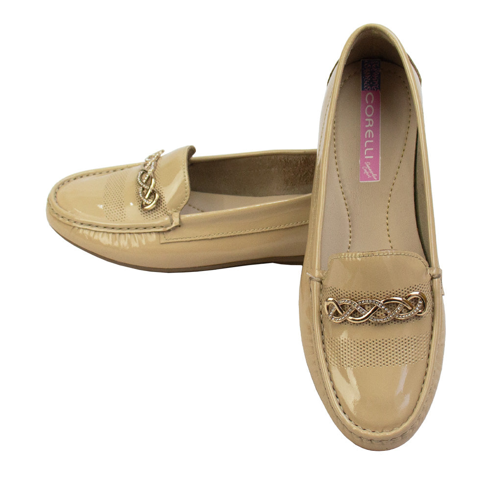 MOCASIN CHATO ASTRID CHAROL PELE