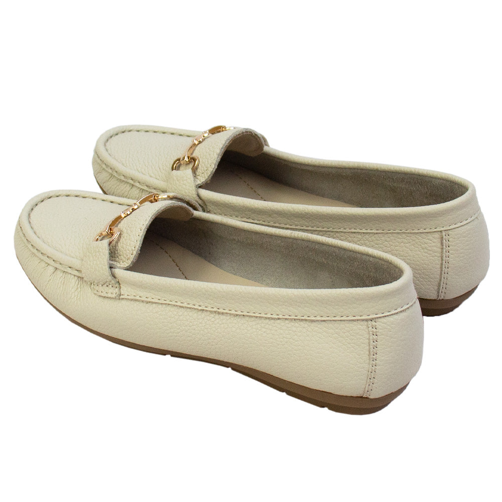 MOCASIN CHATO LOVE VAINILLA