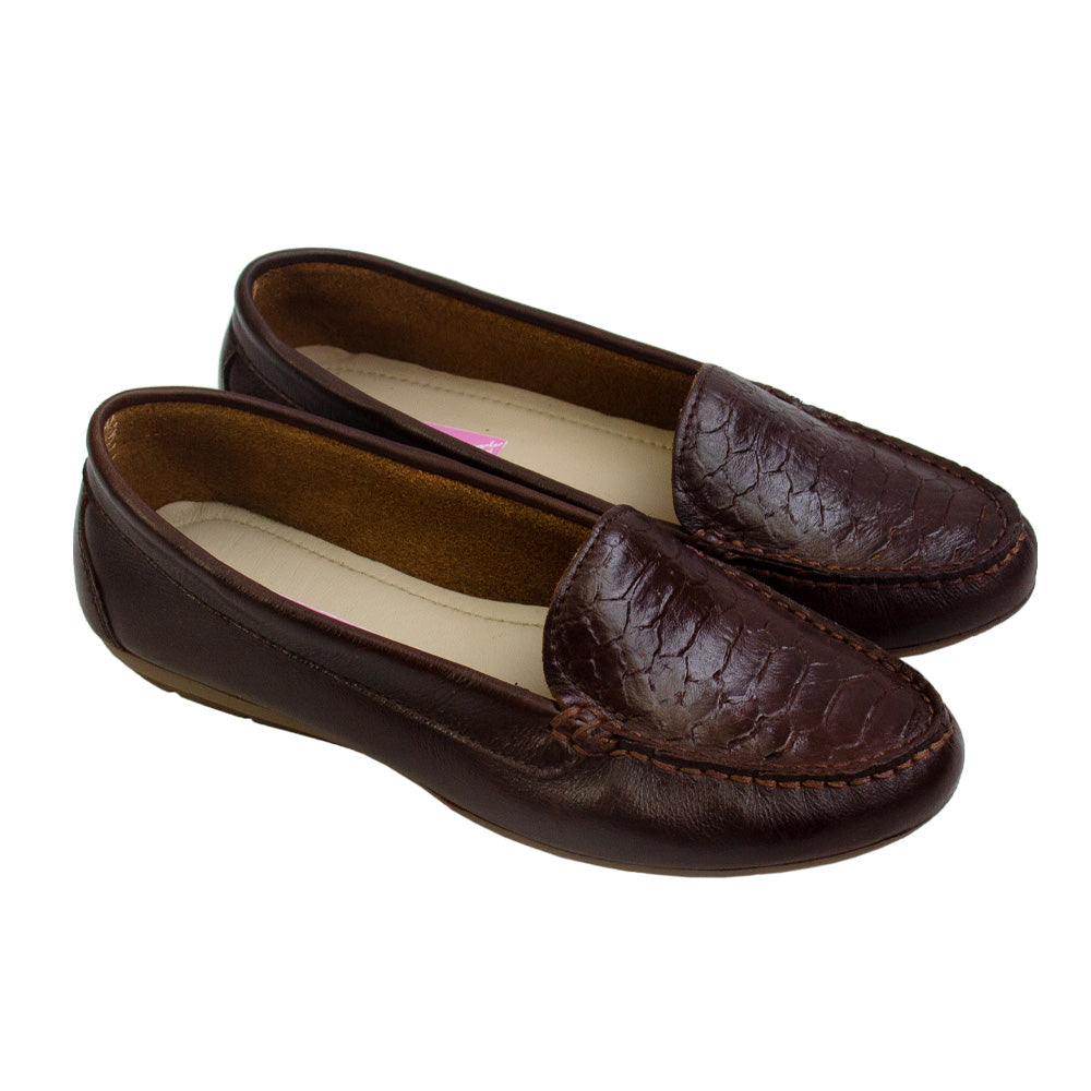 MOCASIN CHATO ESTER II LISO MARRON