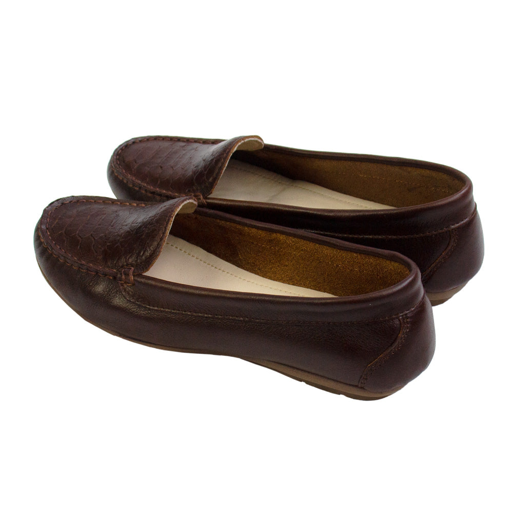 MOCASIN CHATO ESTER II LISO MARRON