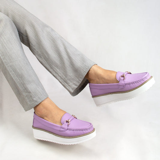MOCASIN PLATAFORMA  DANIELA  JACARANDA