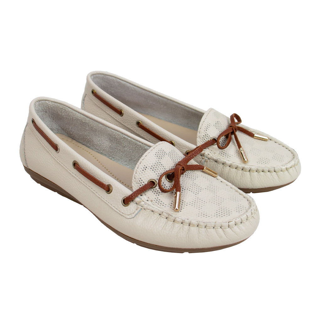 MOCASIN CHATO BRENDA VAINILLA