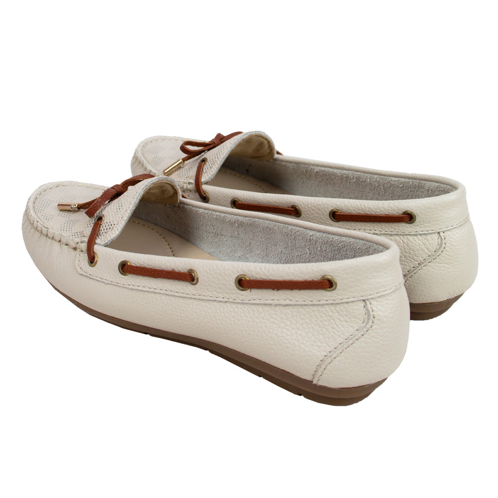 MOCASIN CHATO BRENDA VAINILLA