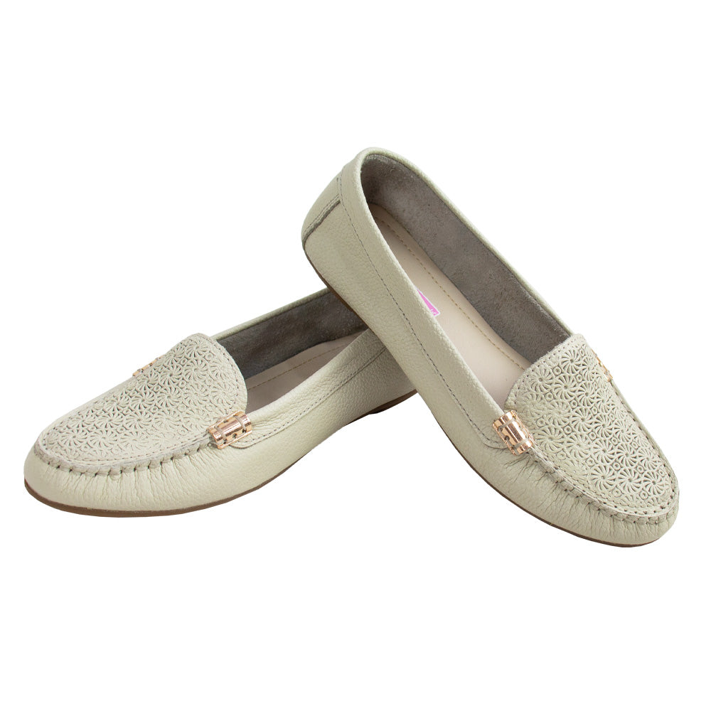 MOCASIN CHATO PAULA II VAINILLA