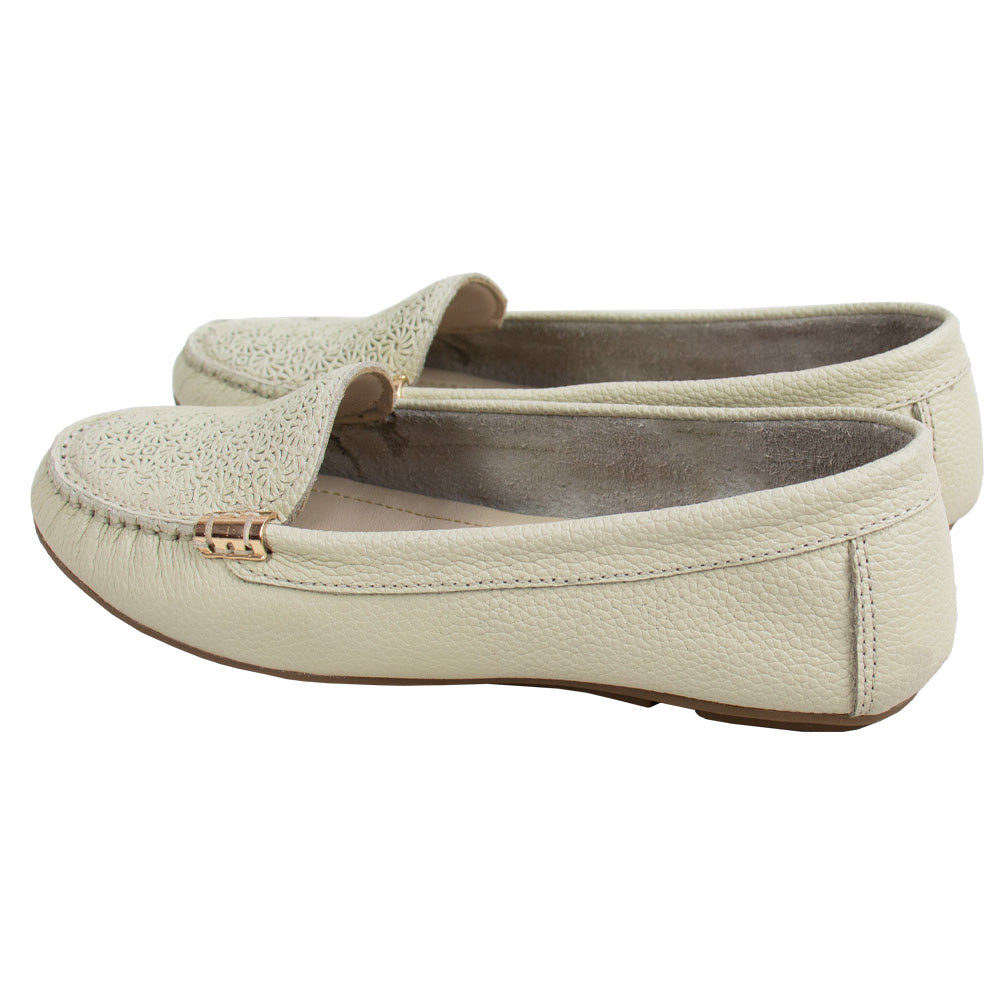 MOCASIN CHATO PAULA II VAINILLA