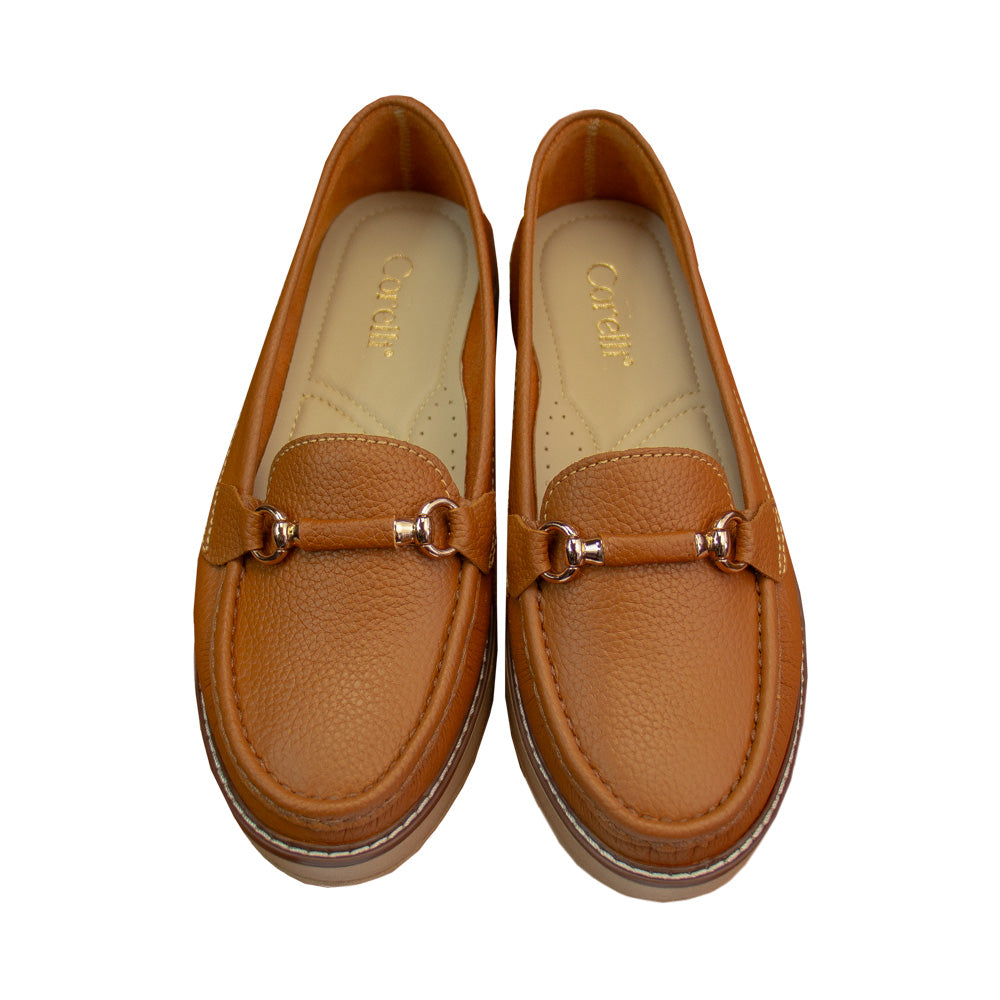 MOCASIN PLATAFORMA DANIELA NATURAL