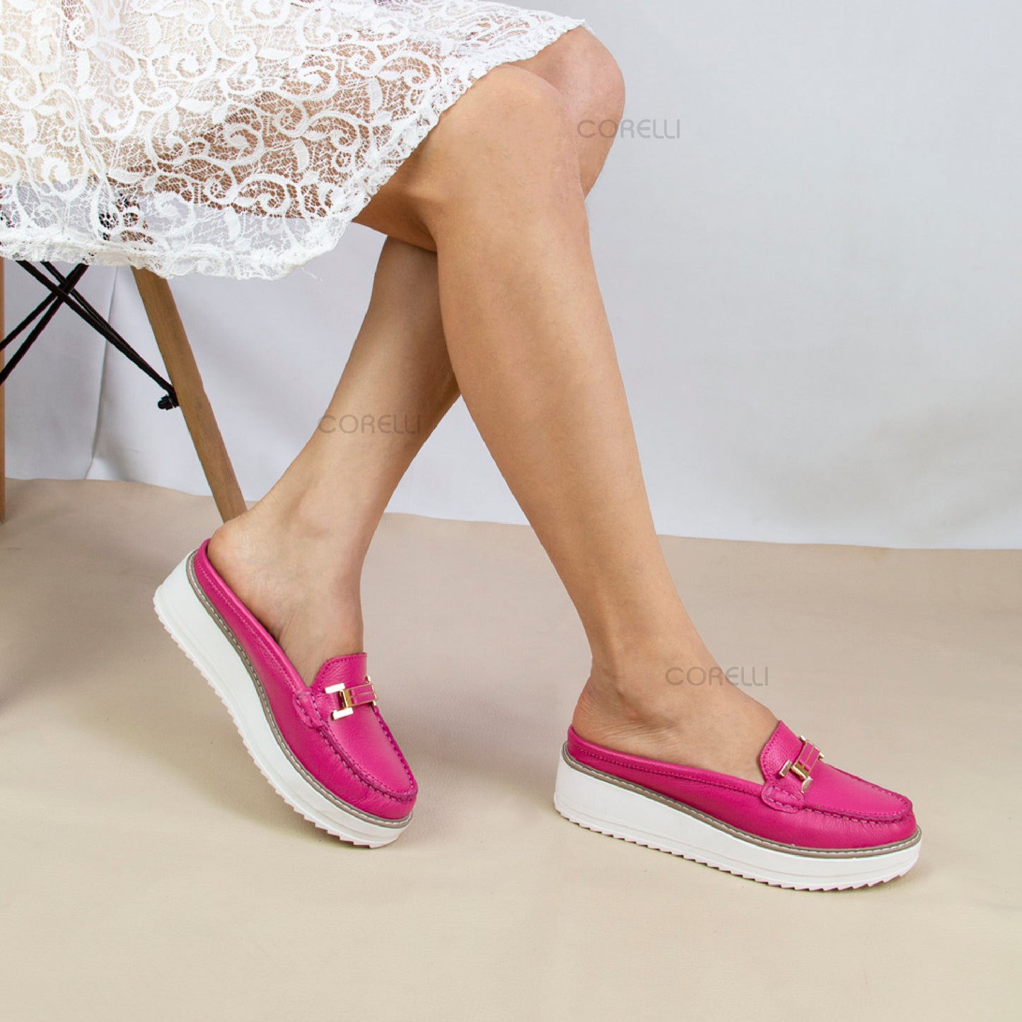 SUECO PLATAFORMA CATALINA FUCSIA