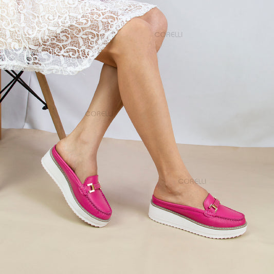 SUECO PLATAFORMA CATALINA  FUCSIA
