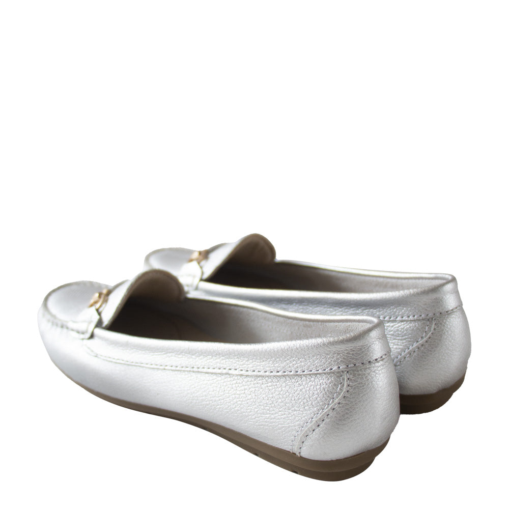 MOCASIN CHATO SARA-2 PLATA