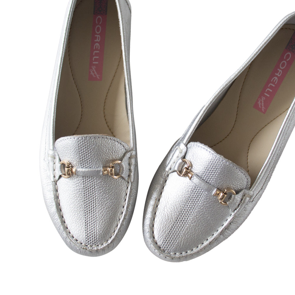 MOCASIN CHATO SARA-2 PLATA