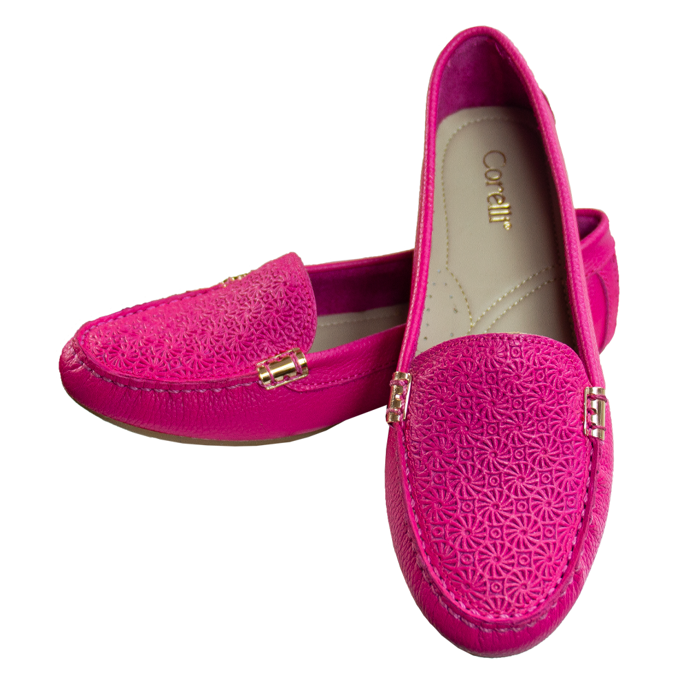 MOCASIN CHATO PAULA II FUCSIA