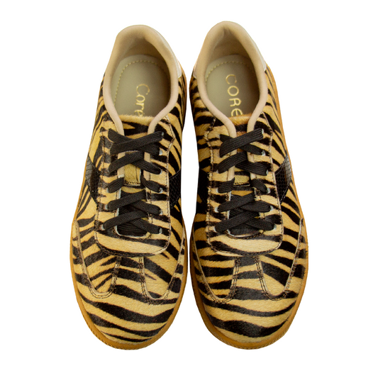 ZAPATILLA TIGRESA CUERO PELOS