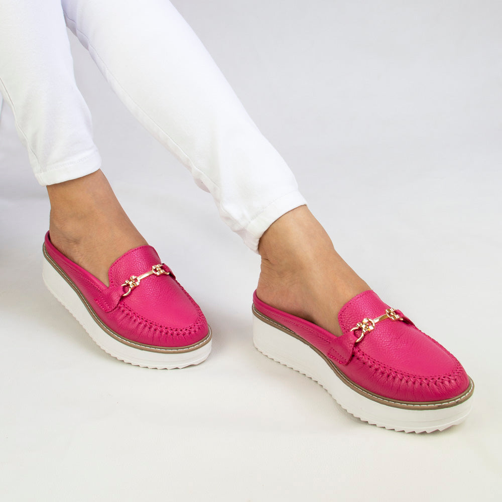 SUECO PLATAFORMA JOYCE FUCSIA