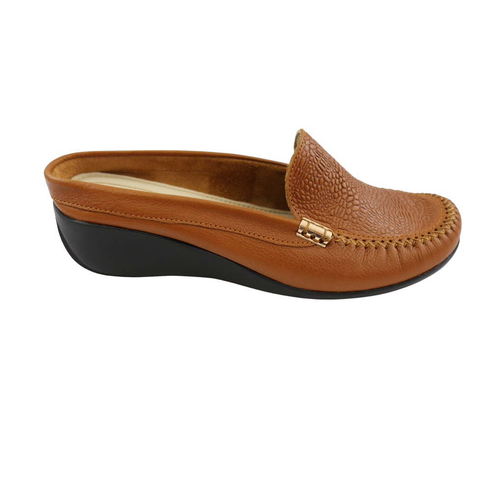 SUECO TACO CUÑA ROSALIA COBRE-PLANTA NEGRO