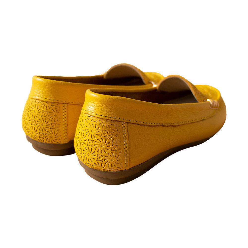 MOCASIN CHATO PAULA II MOSTAZA