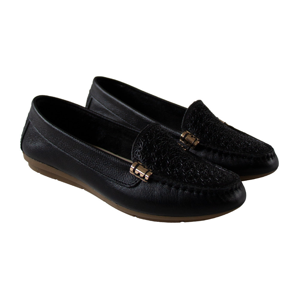 MOCASIN CHATO PAULA II NEGRO-DJ TOFE