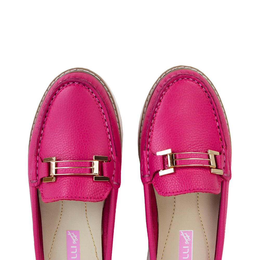 SUECO PLATAFORMA CATALINA FUCSIA