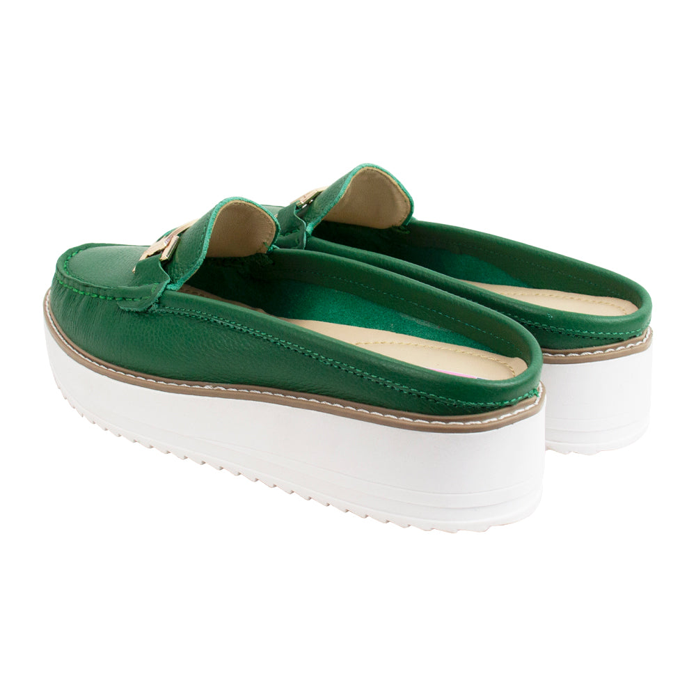 SUECO PLATAFORMA CATALINA VERDE HOJA
