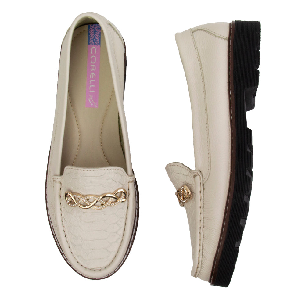 MOCASIN PLATAFORMA CHIARA VAINILLA