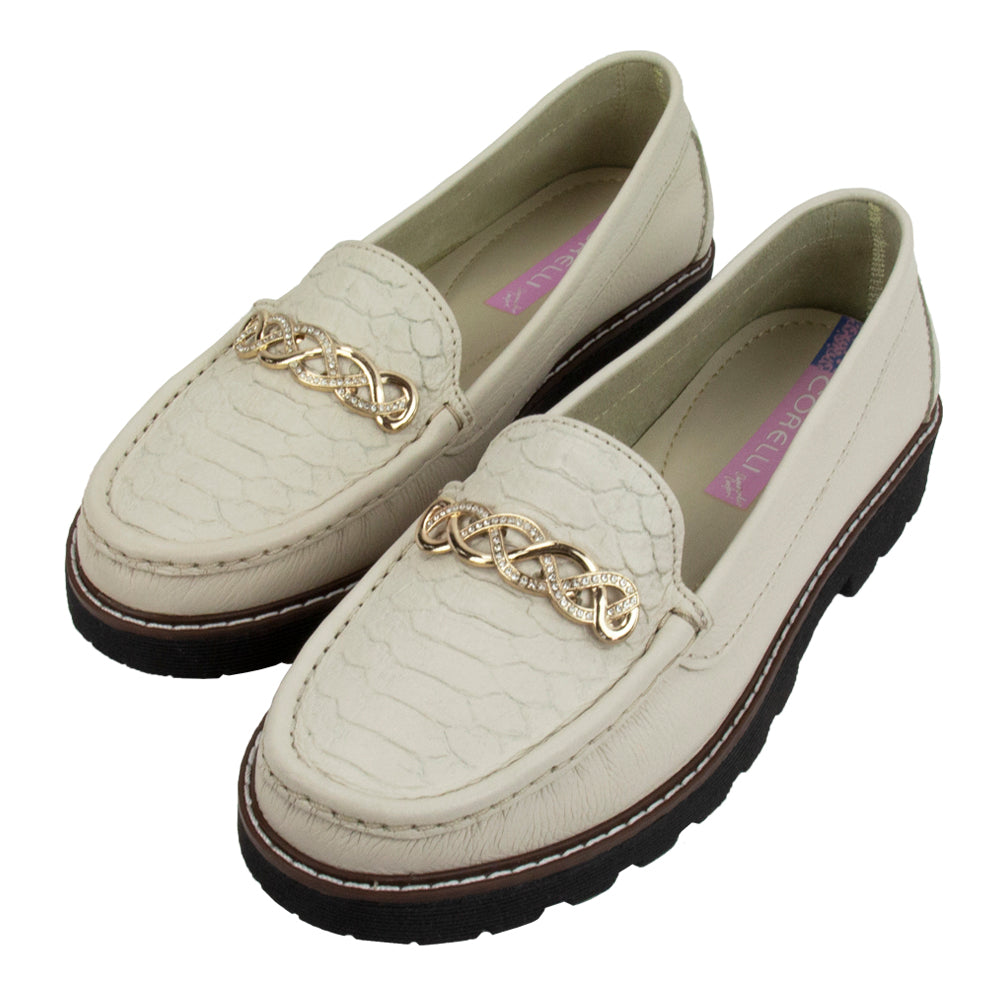 MOCASIN PLATAFORMA CHIARA VAINILLA