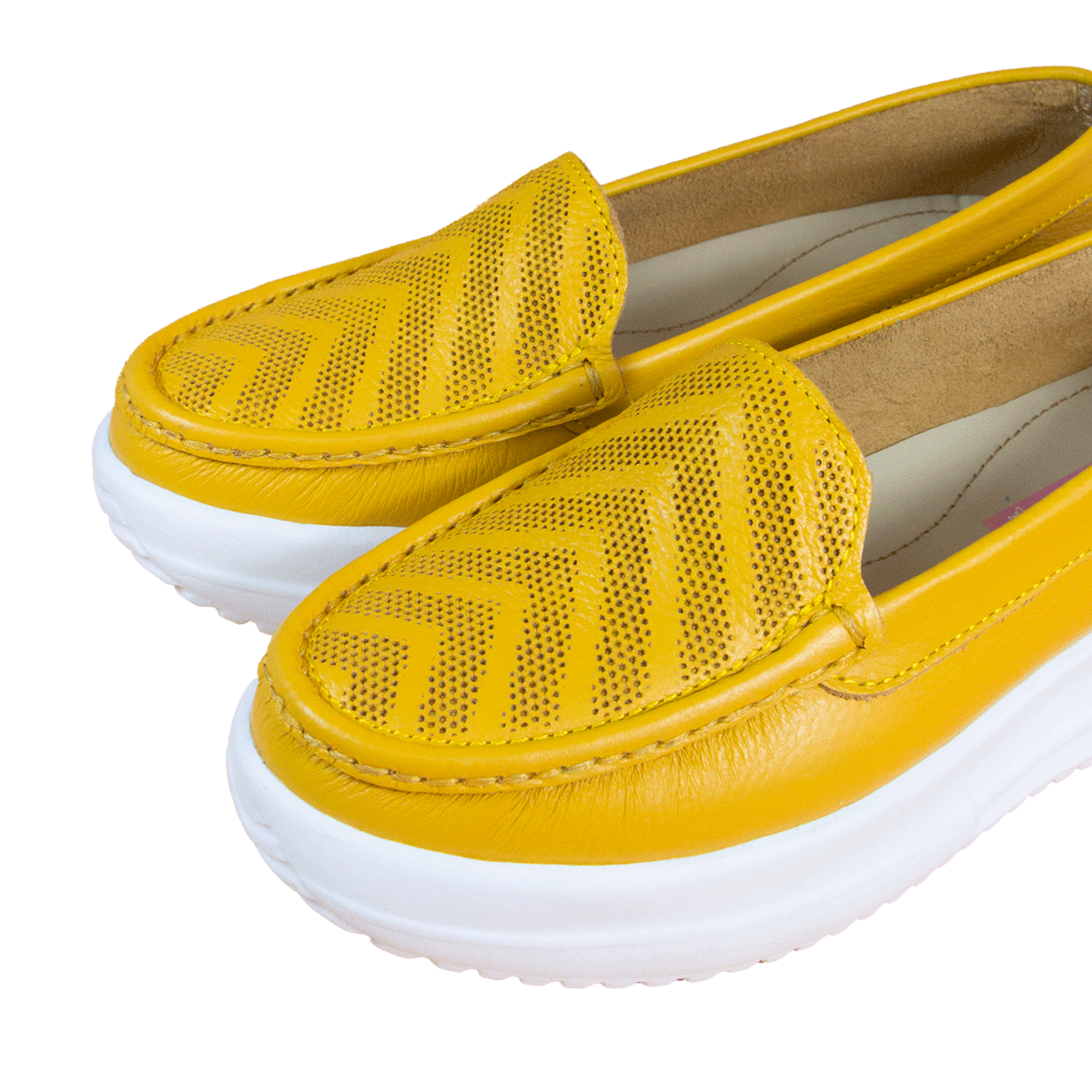 MOCASIN ZAPATILLA KATE MOSTAZA