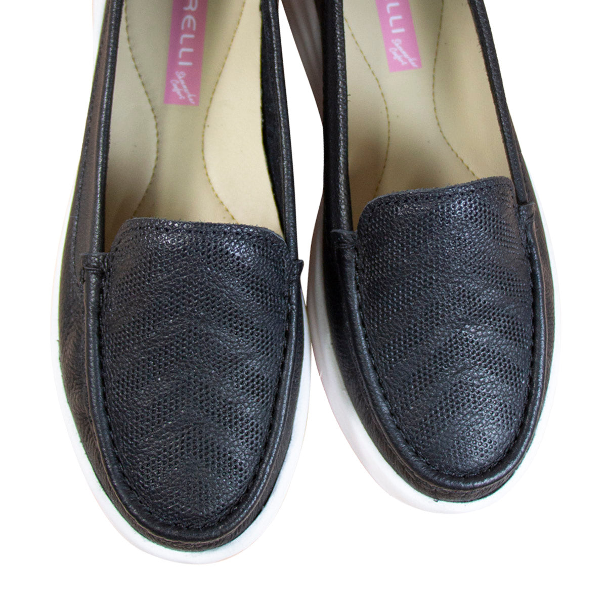 MOCASIN ZAPATILLA KATE NEGRO