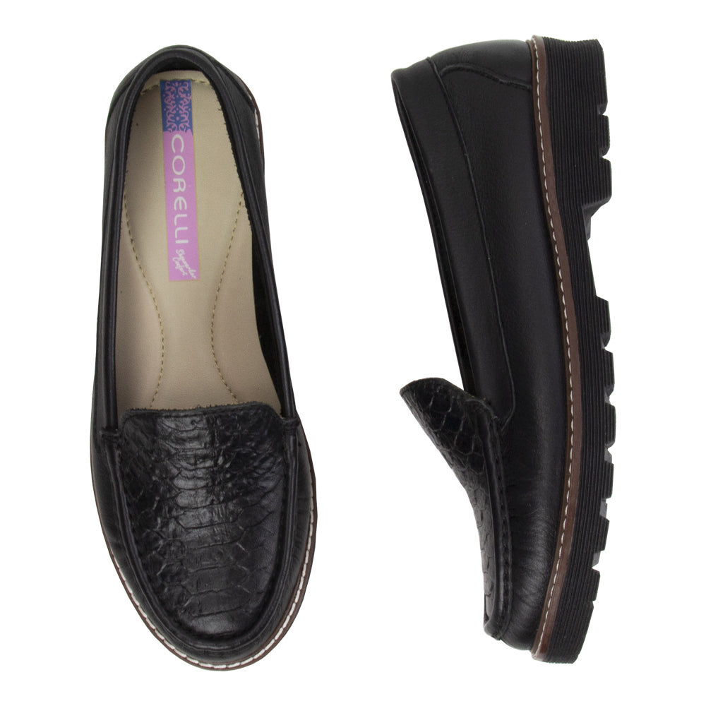 MOCASIN PLATAFORMA ESTER NEGRO
