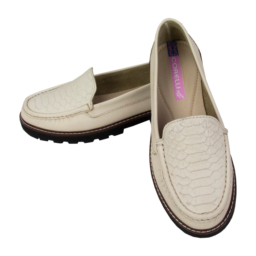 MOCASIN PLATAFORMA ESTER VAINILLA