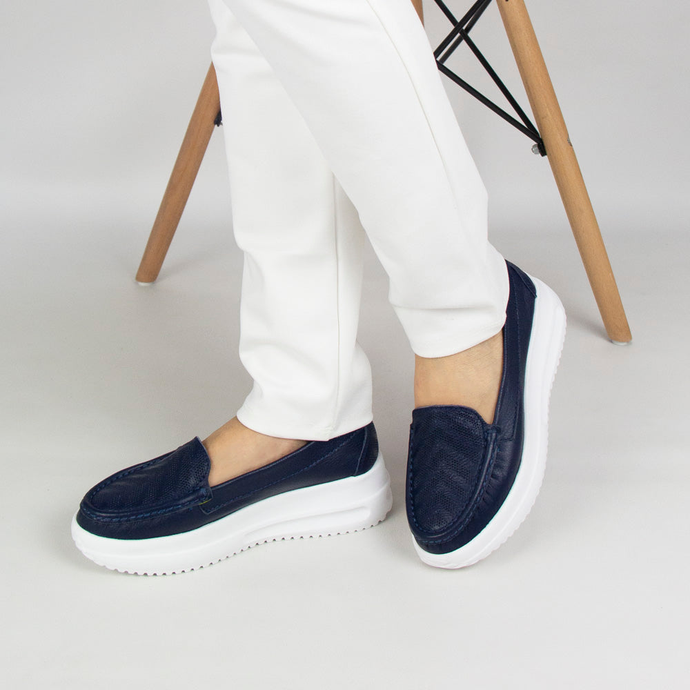 MOCASIN ZAPATILLA KATE AZUL