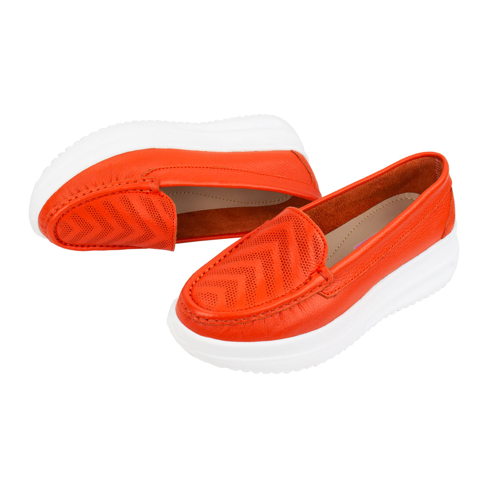 MOCASIN ZAPATILLA KATE NARANJA