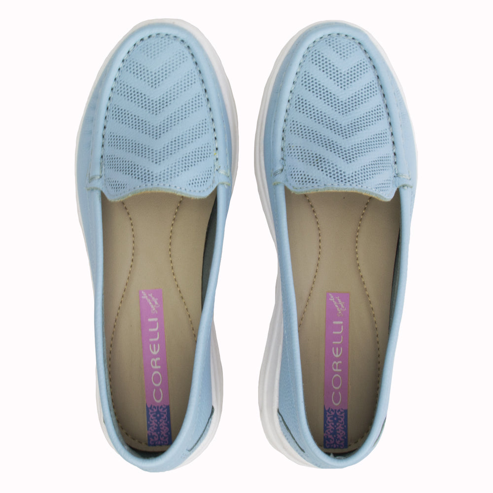 MOCASIN ZAPATILLA KATE CIELO