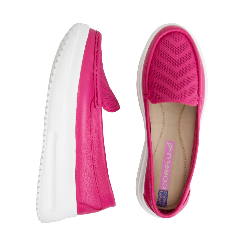 MOCASIN ZAPATILLA KATE FUCSIA