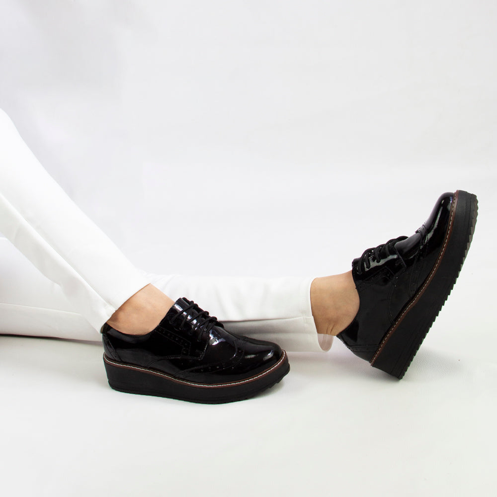 Zapatillas Negras Zapatos Cuñas Negras Zapatos Planos Zapatillas