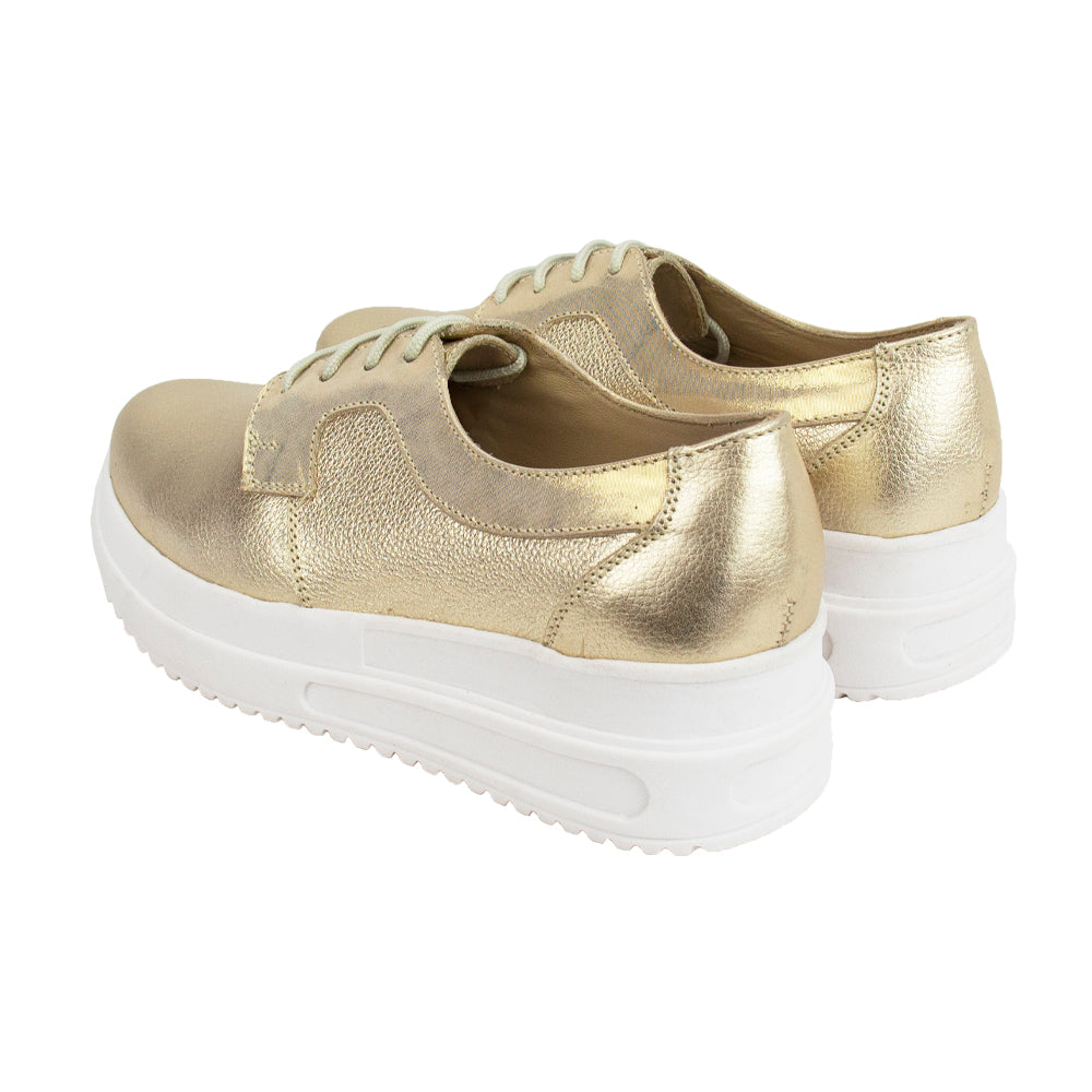 ZAPATO URBANO RUBY FOLIA PLATINO