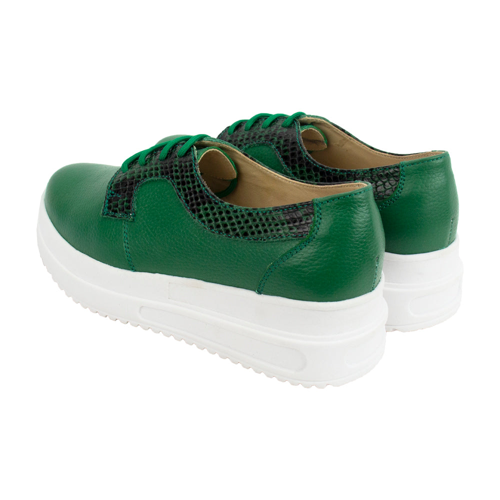 ZAPATO URBANO RUBY VERDE HOJA